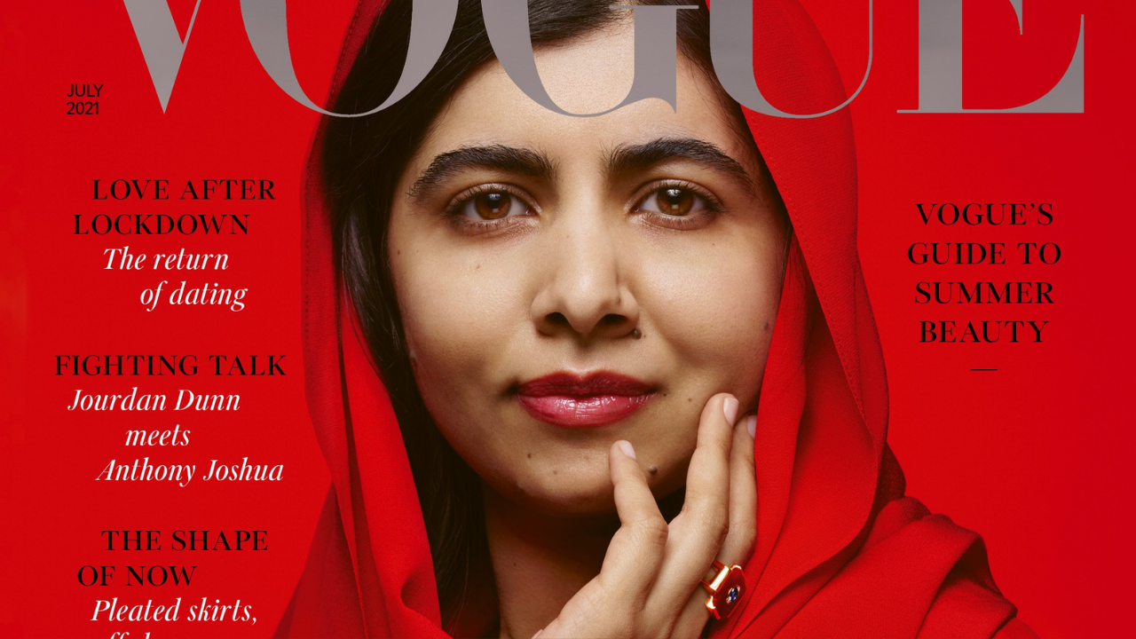 Malala Yousafzai: Feature on July cover of British Vogue magazine