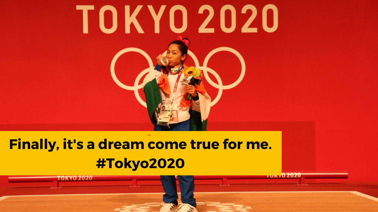 Tokyo 2020: Mirabai Chanu wins Silver in weightlifting.
