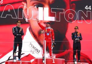 Lewis Hamilton Ferrari first win Barcelona 2026