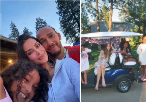 Kim Kardashian Lewis Hamilton