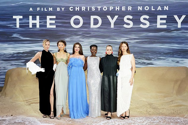 Zendaya Odyssey premiere dress