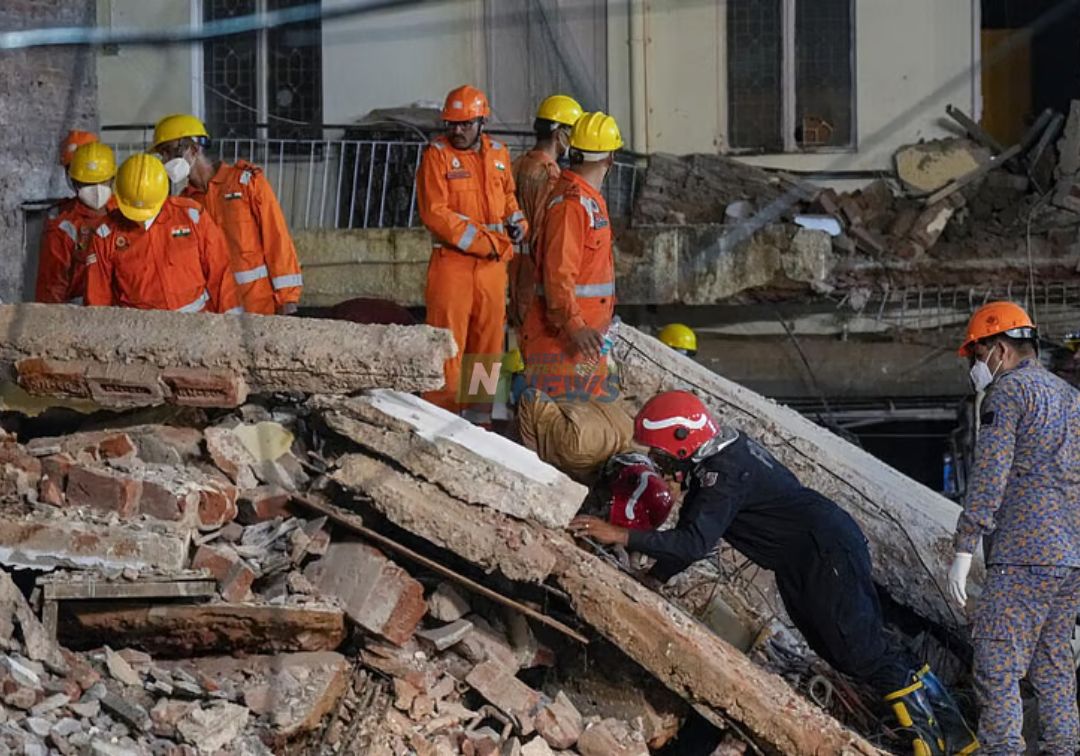 Delhi building collapse