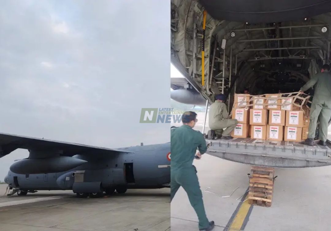 India sends fifth relief flight to Nepal