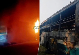 Greater Noida bus fire